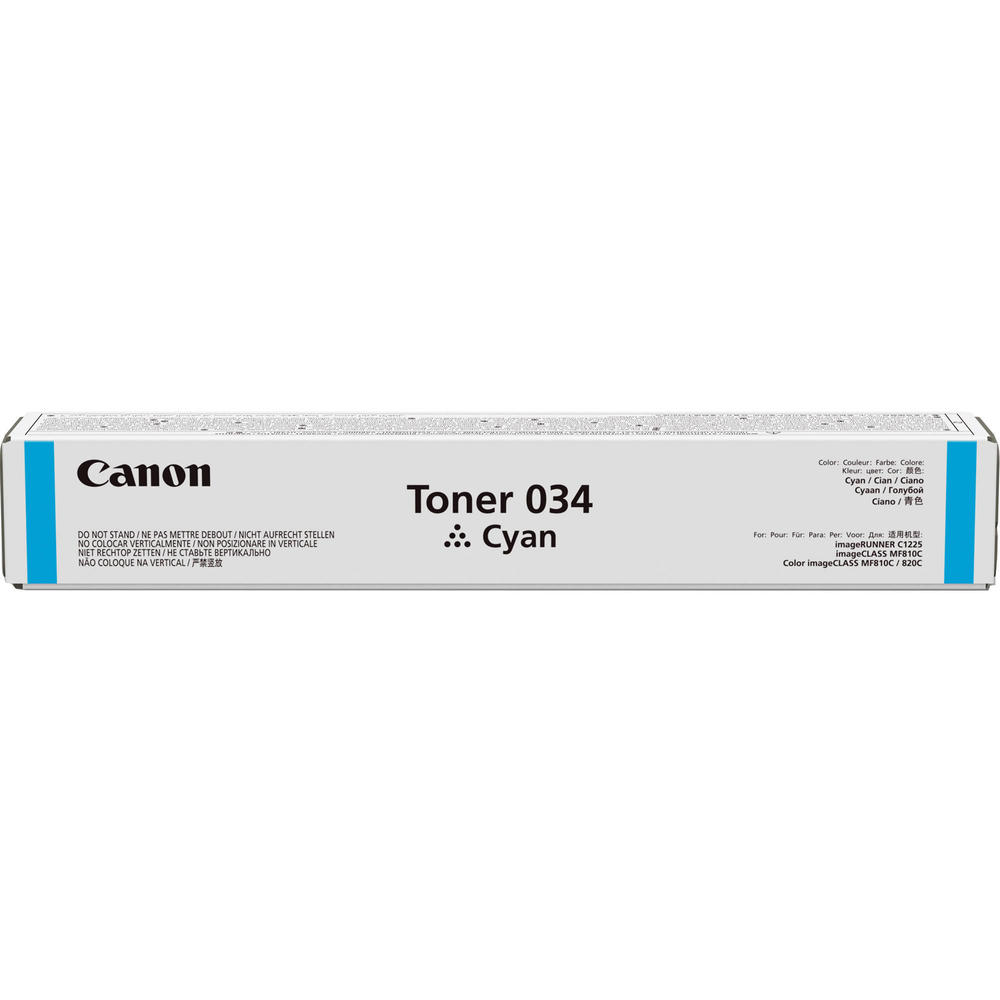 CANON Toner 034 Cyan